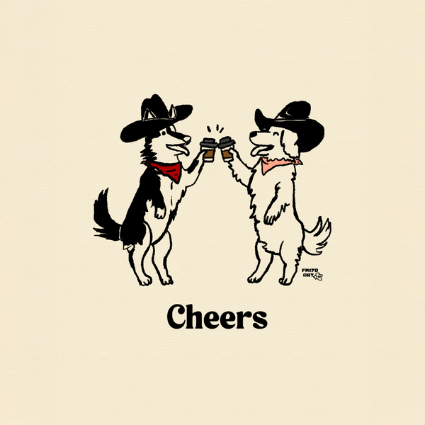 Coffee: Cheers Print