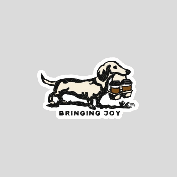 Joy: Dog and To Go stickers