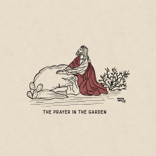 The Prayer in the Garden Print