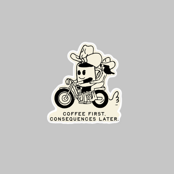 Giddy Up Joe: Coffee and Consequences Stocker