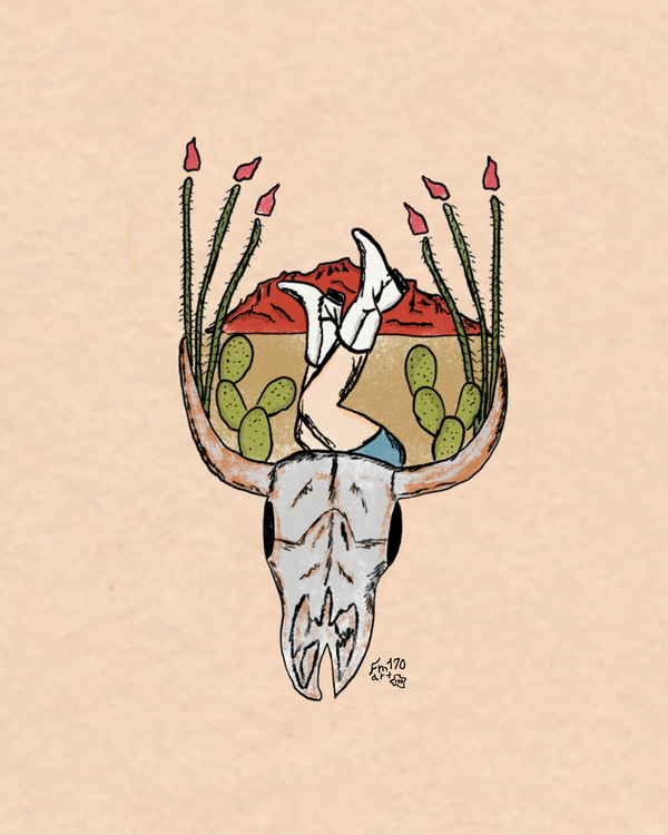 Desert Skull Prints