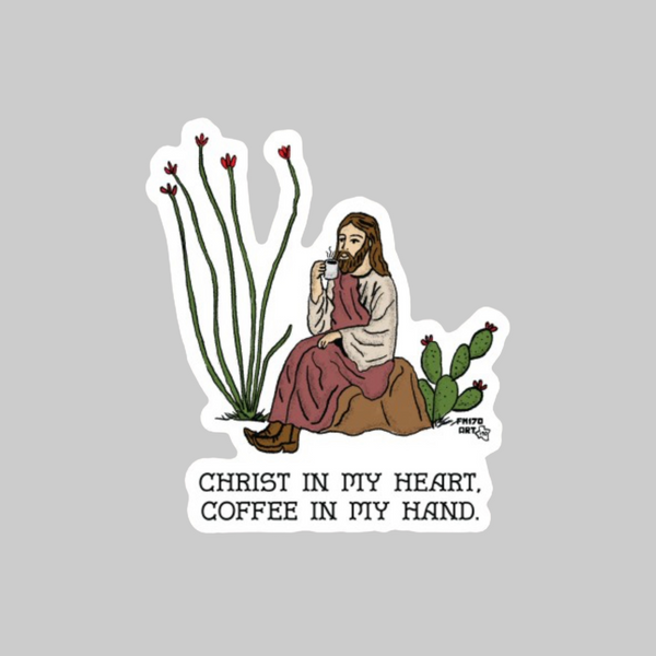 Christ in my Heart Sticker
