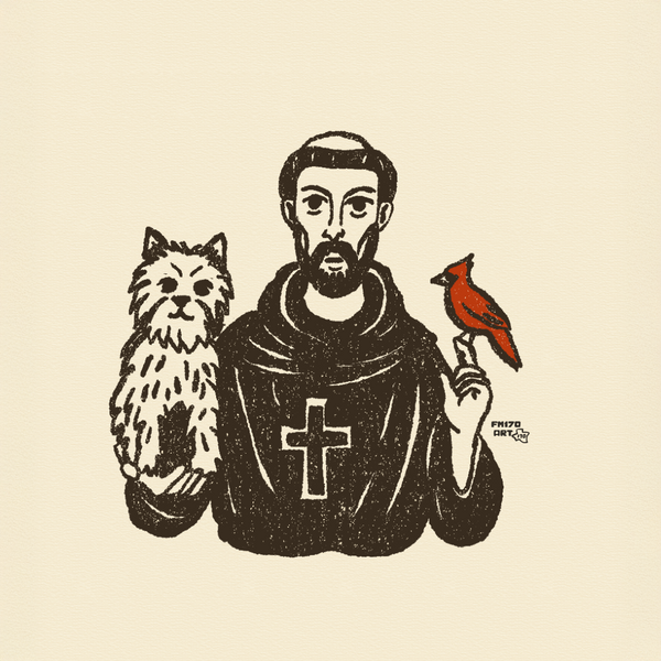 Saint Francis of Assisi Print