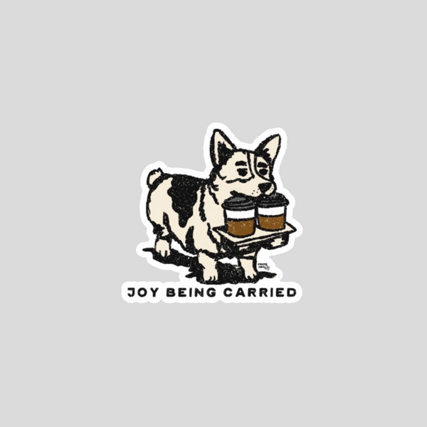 Joy: Dog and To Go stickers