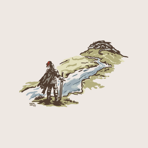 Be Right Back Print