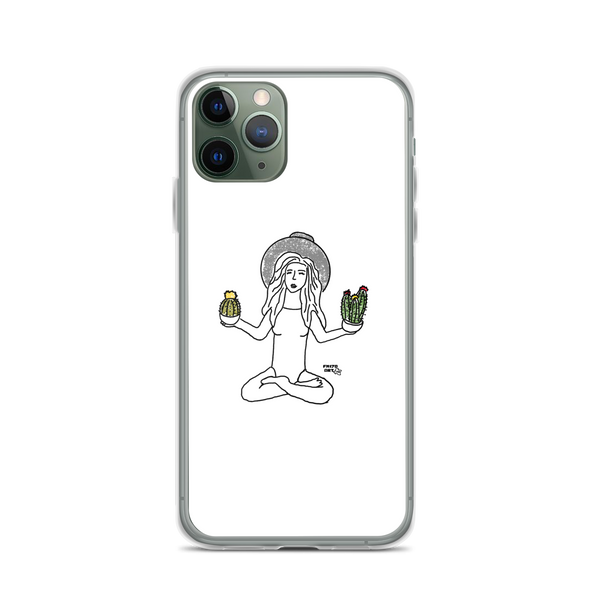 Cactus Girl Clear Case for iPhone®