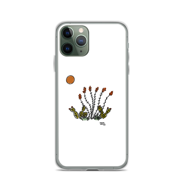 Ocotillo Bloom Doodle Clear Case for iPhone®