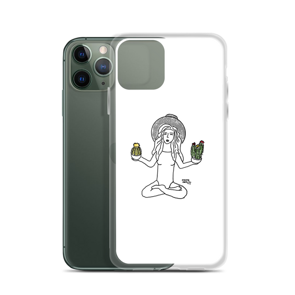 Cactus Girl Clear Case for iPhone®