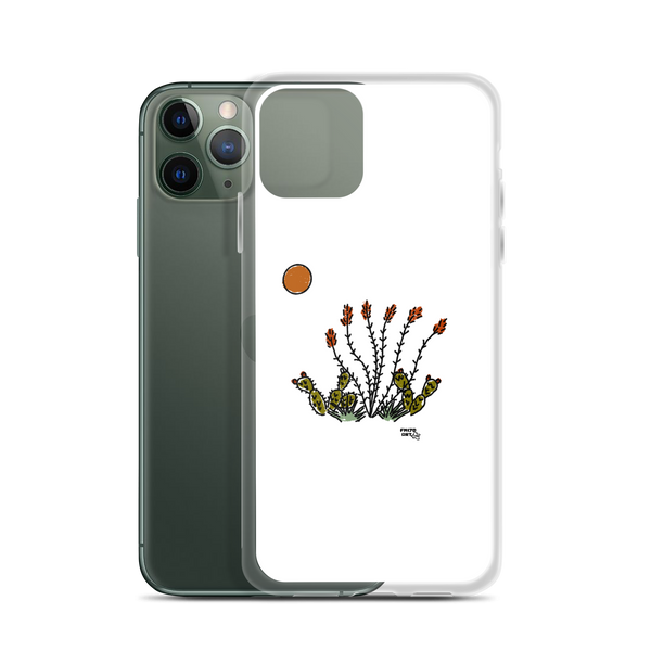 Ocotillo Bloom Doodle Clear Case for iPhone®