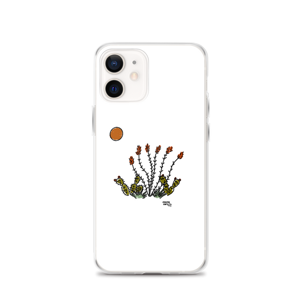Ocotillo Bloom Doodle Clear Case for iPhone®