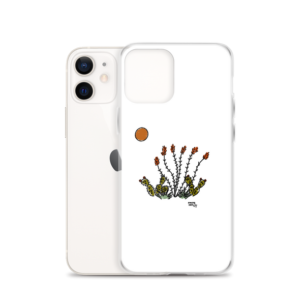 Ocotillo Bloom Doodle Clear Case for iPhone®