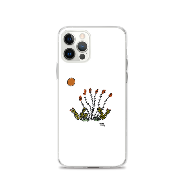 Ocotillo Bloom Doodle Clear Case for iPhone®