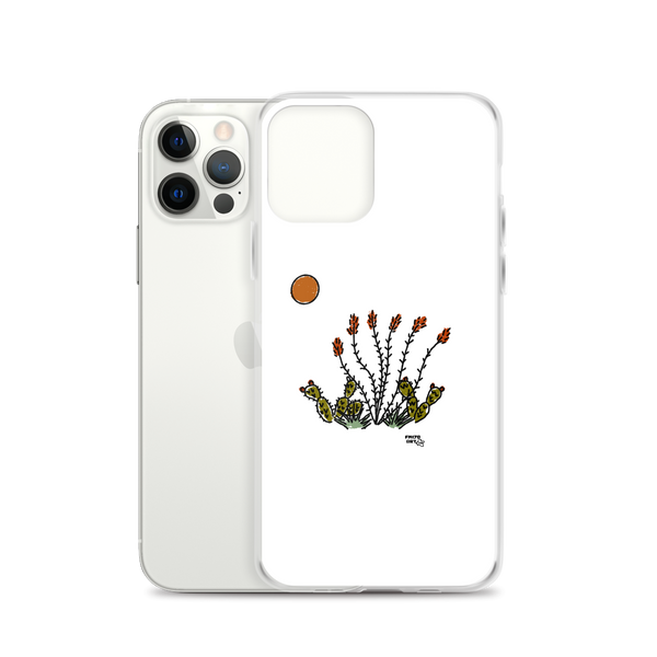 Ocotillo Bloom Doodle Clear Case for iPhone®