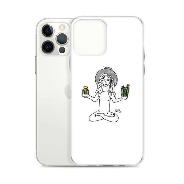 Cactus Girl Clear Case for iPhone®