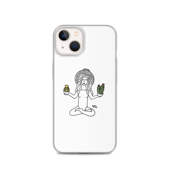 Cactus Girl Clear Case for iPhone®