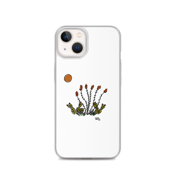 Ocotillo Bloom Doodle Clear Case for iPhone®