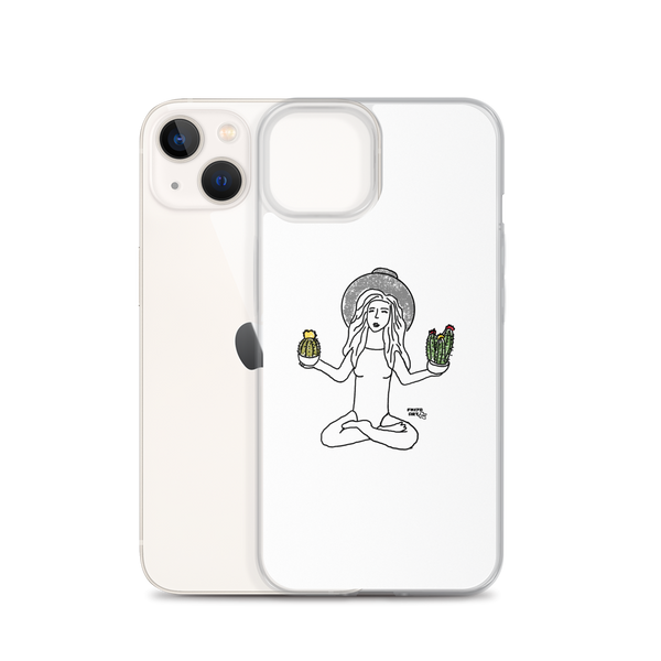 Cactus Girl Clear Case for iPhone®
