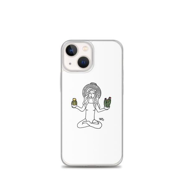 Cactus Girl Clear Case for iPhone®