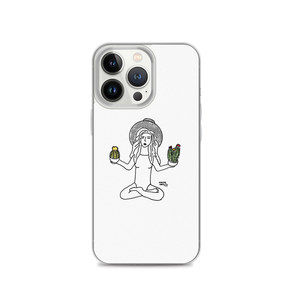Cactus Girl Clear Case for iPhone®