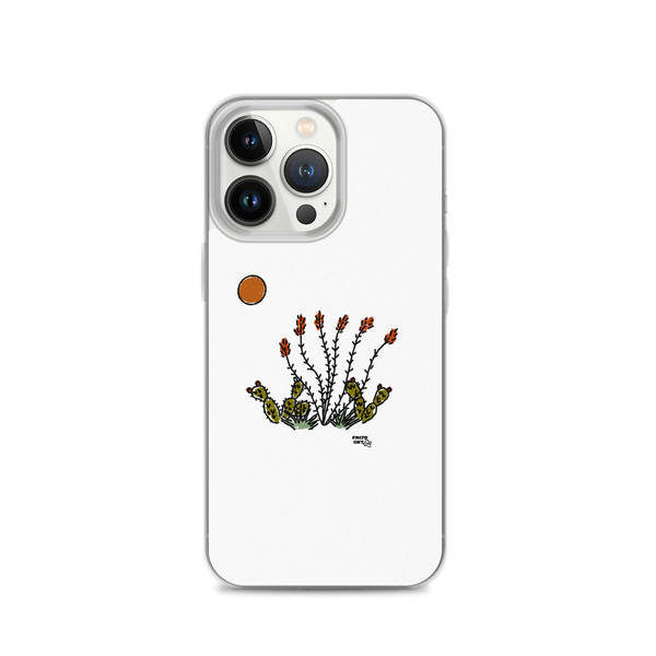Ocotillo Bloom Doodle Clear Case for iPhone®