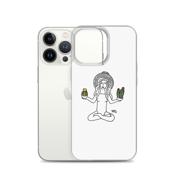 Cactus Girl Clear Case for iPhone®