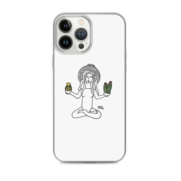 Cactus Girl Clear Case for iPhone®