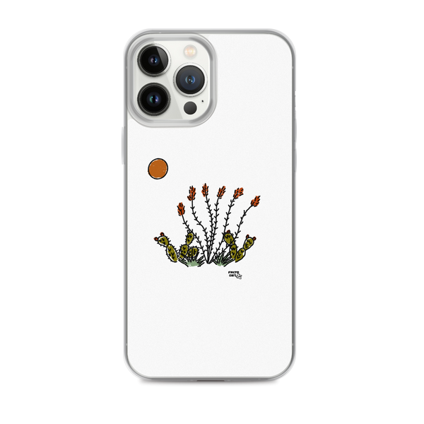 Ocotillo Bloom Doodle Clear Case for iPhone®
