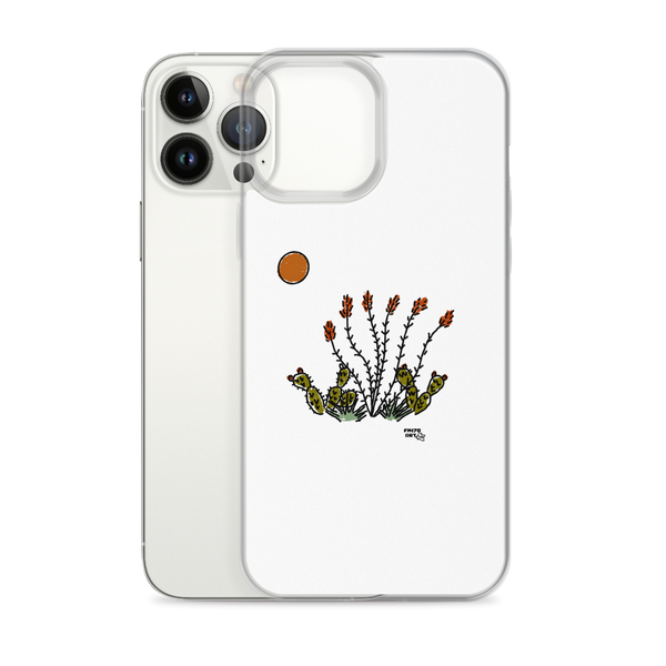 Ocotillo Bloom Doodle Clear Case for iPhone®