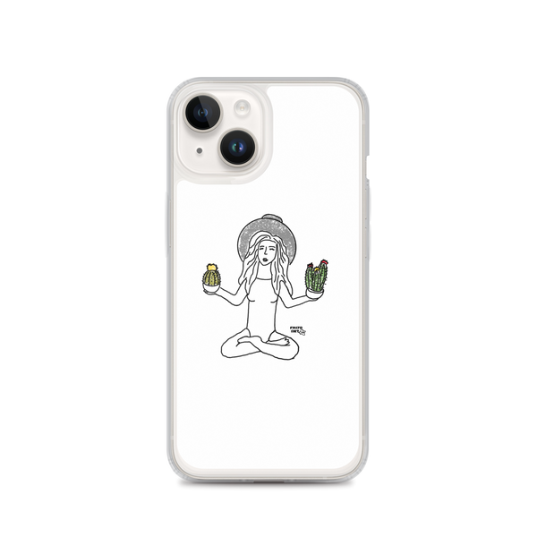 Cactus Girl Clear Case for iPhone®