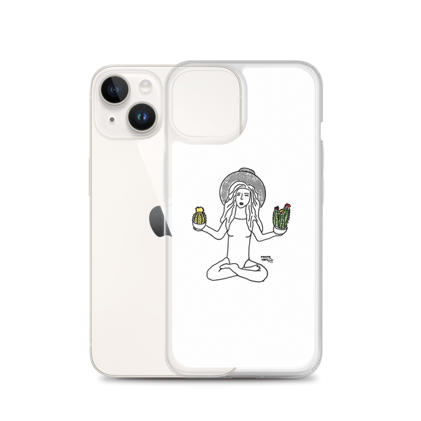 Cactus Girl Clear Case for iPhone®