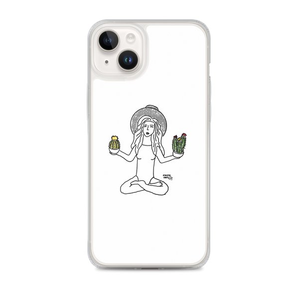 Cactus Girl Clear Case for iPhone®