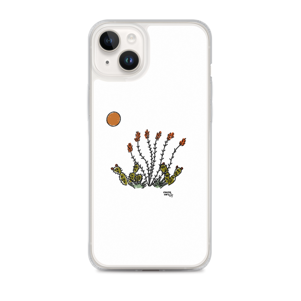 Ocotillo Bloom Doodle Clear Case for iPhone®