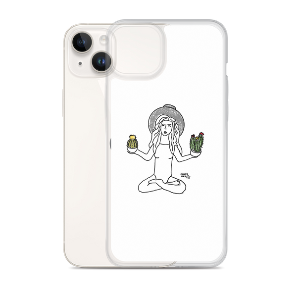 Cactus Girl Clear Case for iPhone®