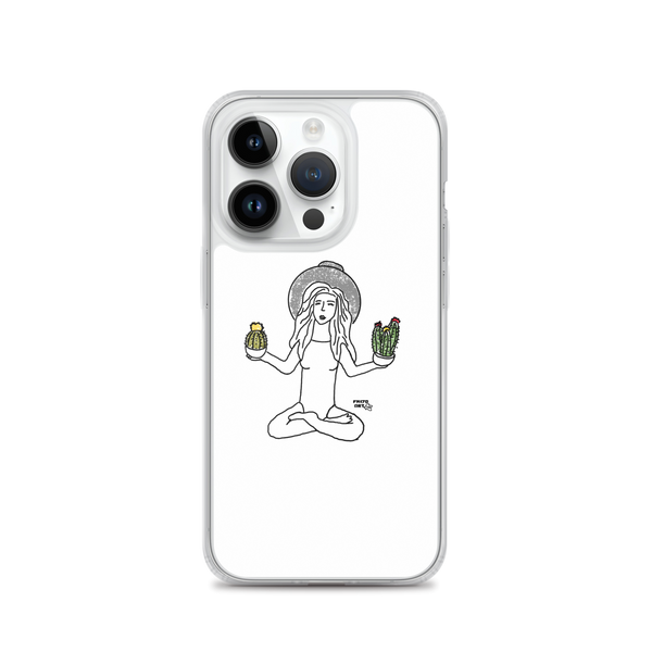 Cactus Girl Clear Case for iPhone®