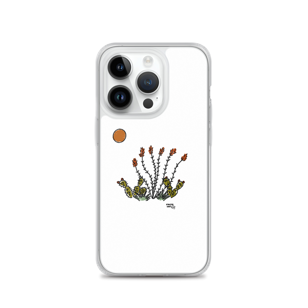 Ocotillo Bloom Doodle Clear Case for iPhone®