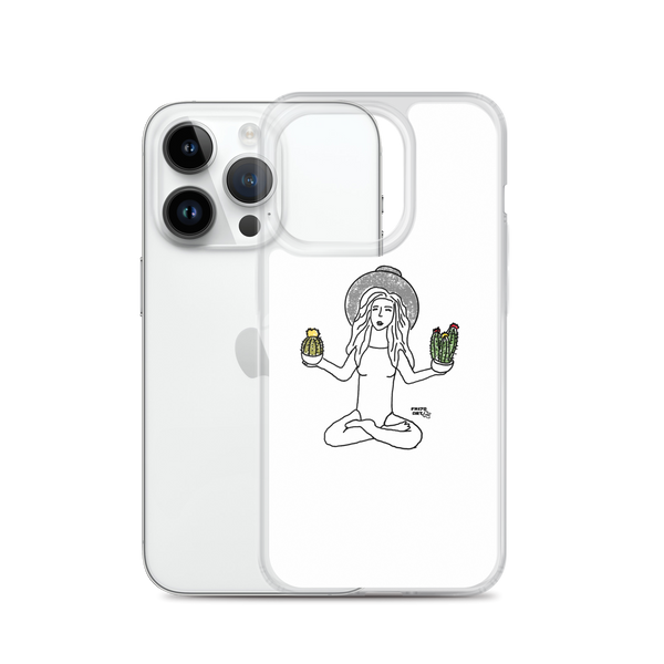Cactus Girl Clear Case for iPhone®