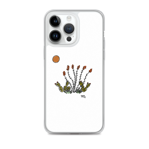 Ocotillo Bloom Doodle Clear Case for iPhone®