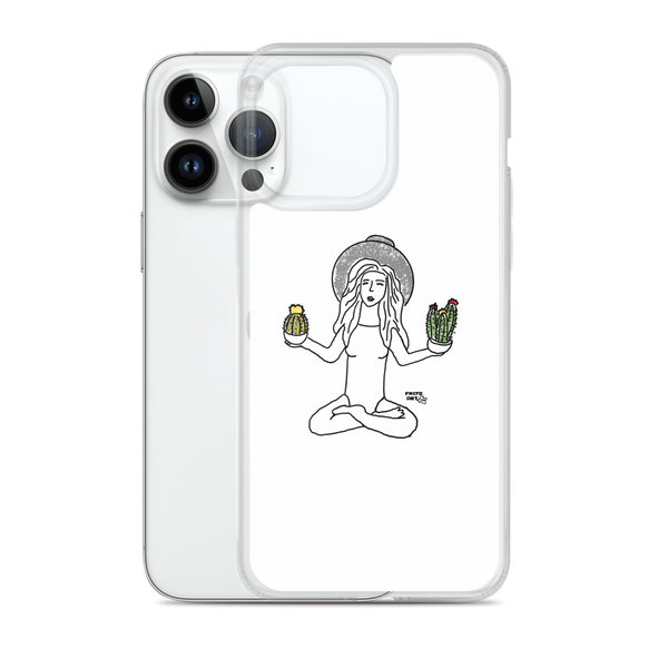 Cactus Girl Clear Case for iPhone®