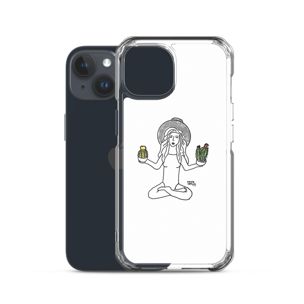 Cactus Girl Clear Case for iPhone®
