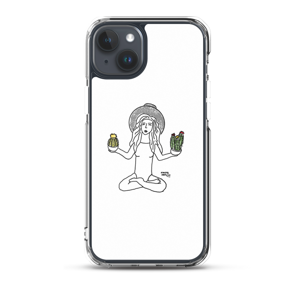 Cactus Girl Clear Case for iPhone®