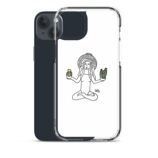 Cactus Girl Clear Case for iPhone®