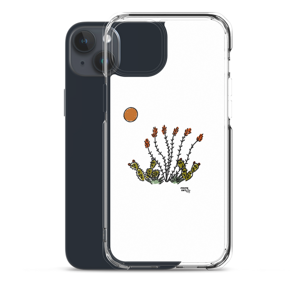 Ocotillo Bloom Doodle Clear Case for iPhone®