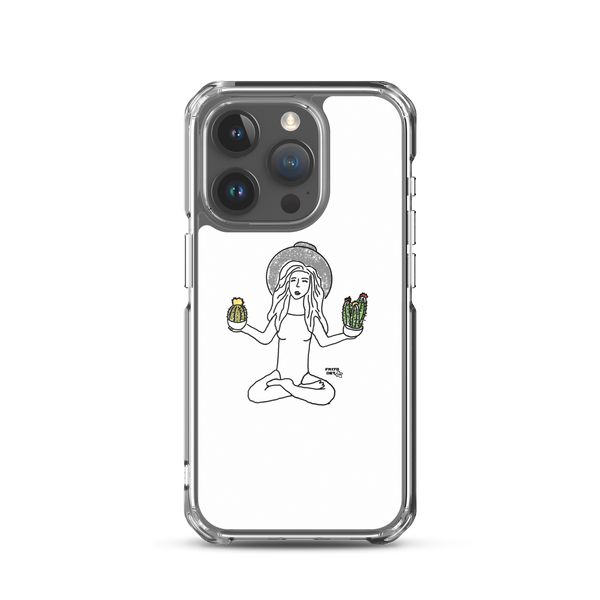 Cactus Girl Clear Case for iPhone®