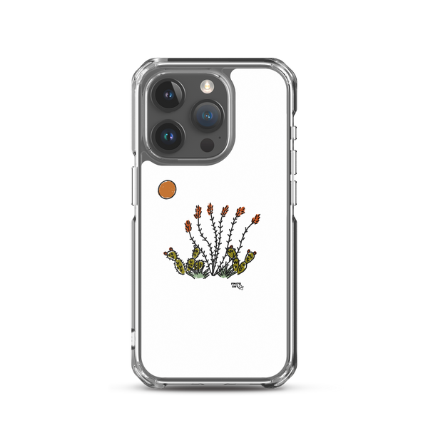 Ocotillo Bloom Doodle Clear Case for iPhone®