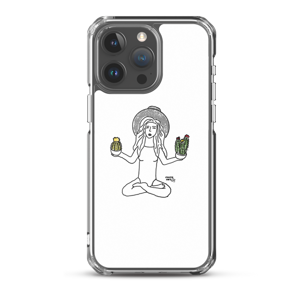 Cactus Girl Clear Case for iPhone®