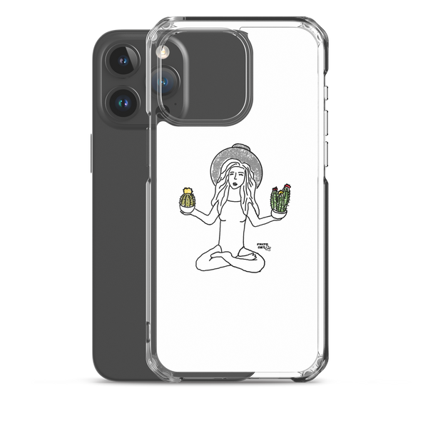 Cactus Girl Clear Case for iPhone®