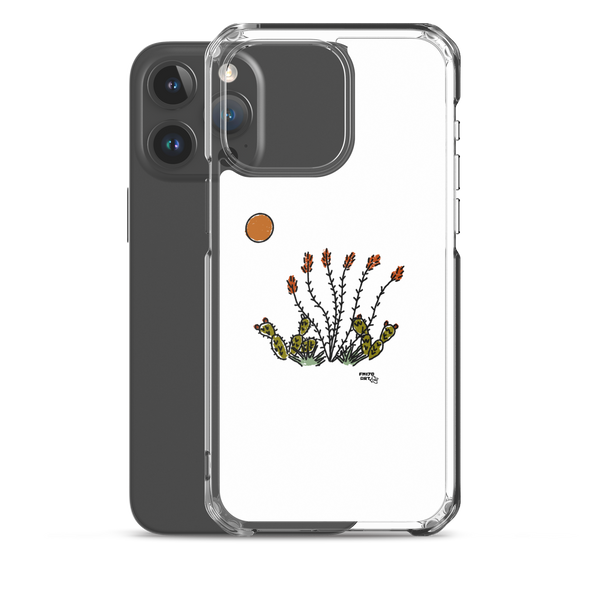 Ocotillo Bloom Doodle Clear Case for iPhone®