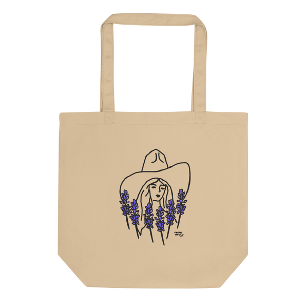 Bluebonnet Flower Girl Eco Tote Bag