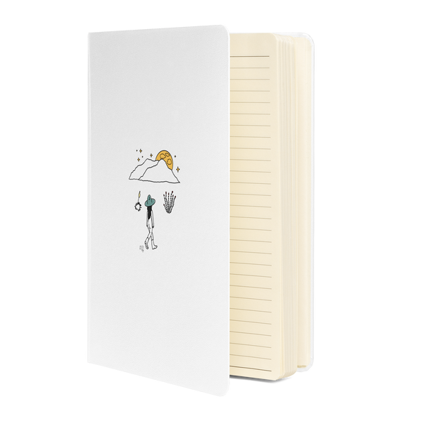 The Mountains are calling Hardcover bound notebook