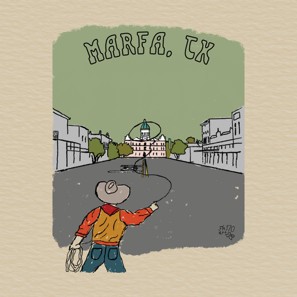 Marfa, TX  Print